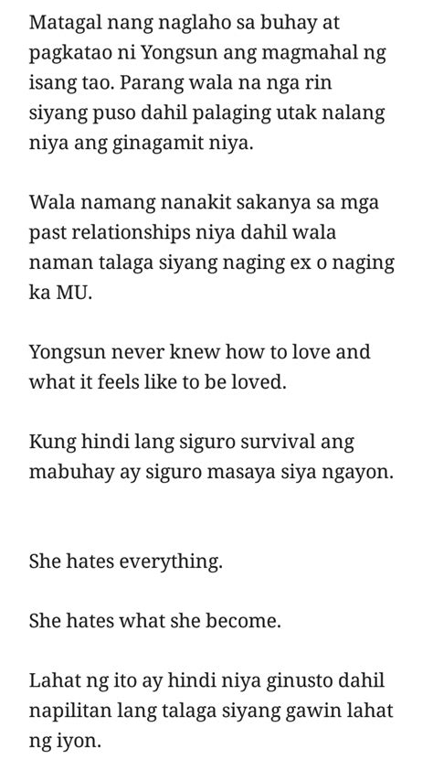 Stripped in Tagalog.